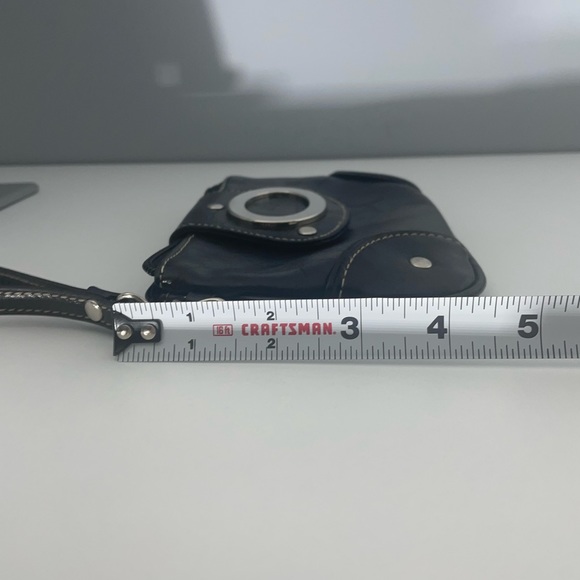 EUC BLACK LEATHER WRISTLET - Picture 7 of 7